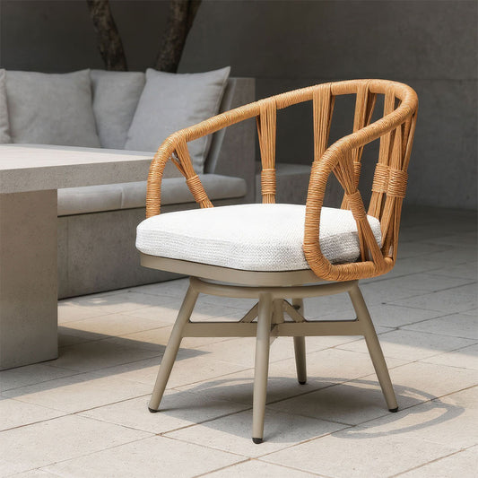 SAFAL SWIVEL DINING CHAIR MULTICOLOR