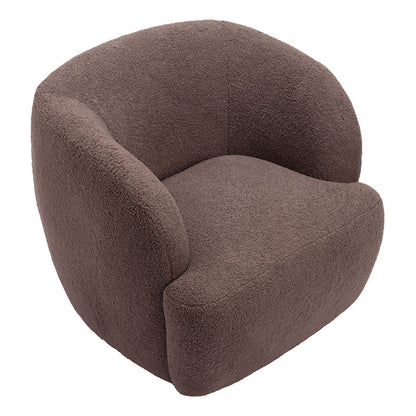 GOVAN SWIVEL CHAIR BROWN