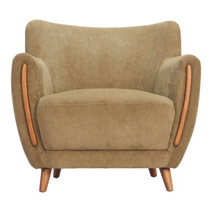 HAKO ACCENT CHAIR OLIVE GREEN