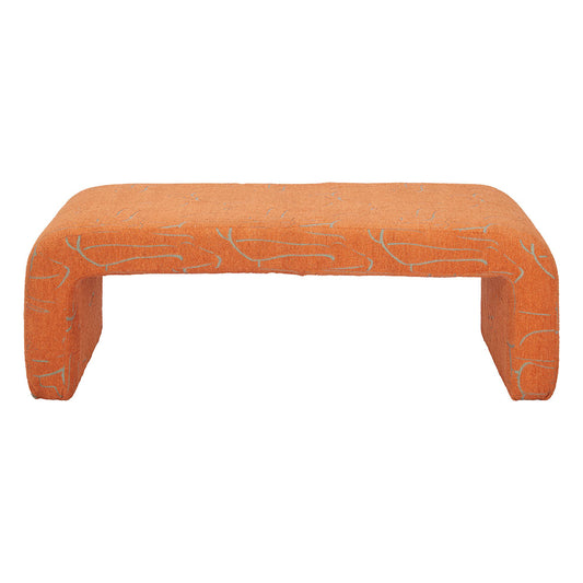 NENDO BENCH ABSTRACT ORANGE