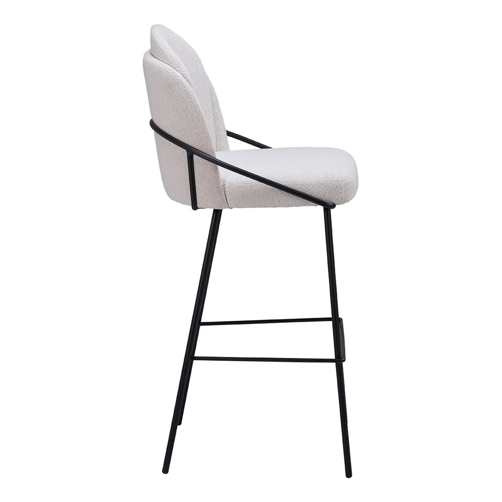 JAMBI BARSTOOL IVORY