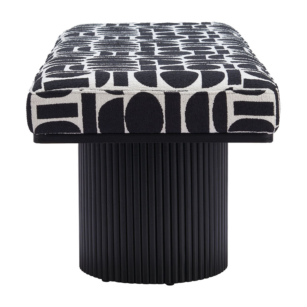 BOTOIA BENCH BLACK & WHITE