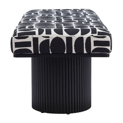 BOTOIA BENCH BLACK & WHITE
