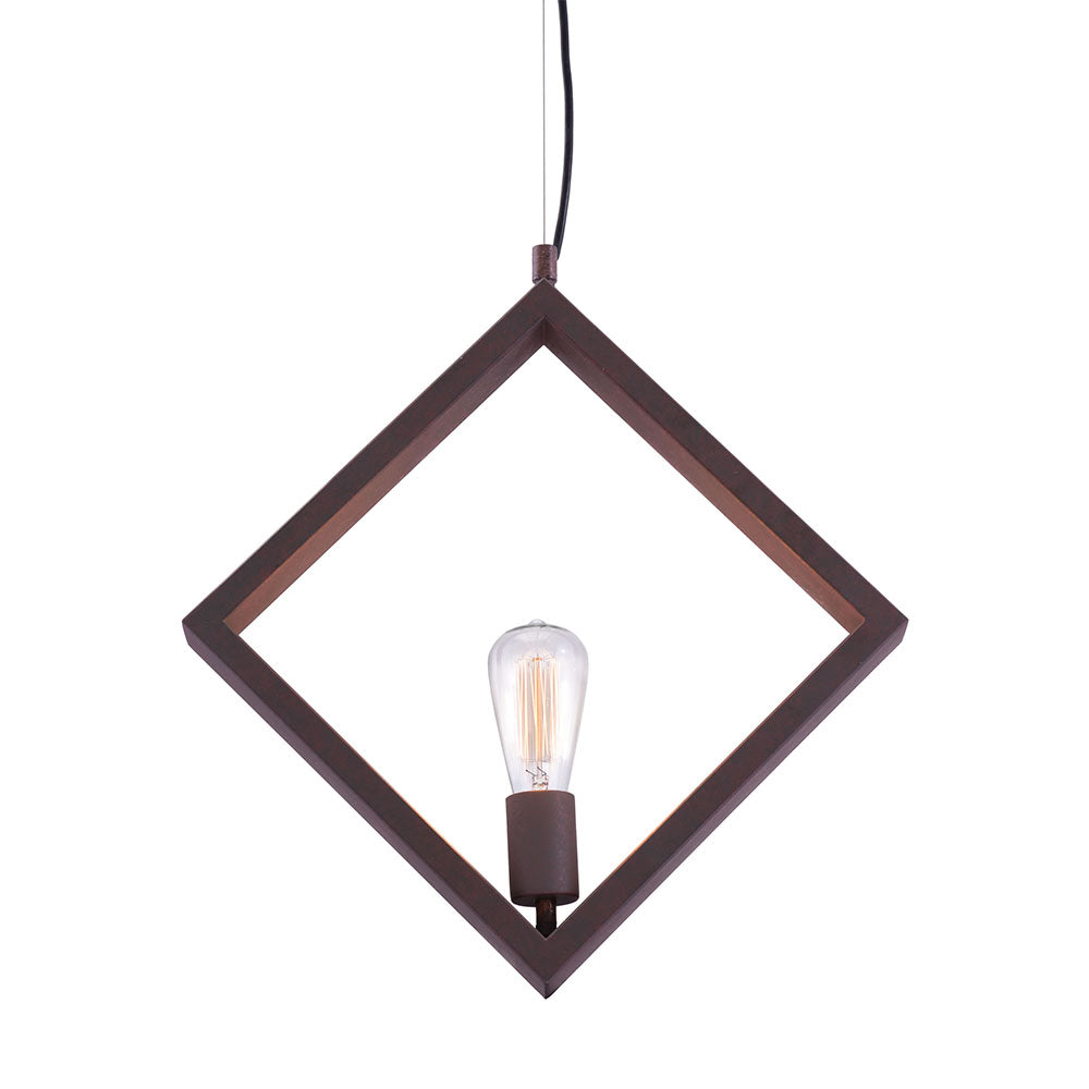 ROTORURA CEILING LAMP RUST