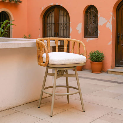 SAFAL SWIVEL BARSTOOL MULTICOLOR