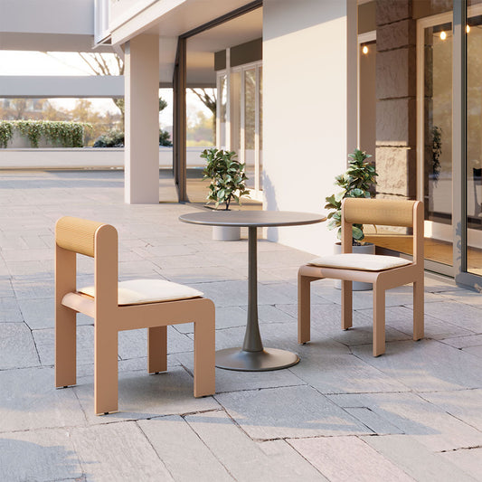 ISLAND DINING CHAIR WHITE