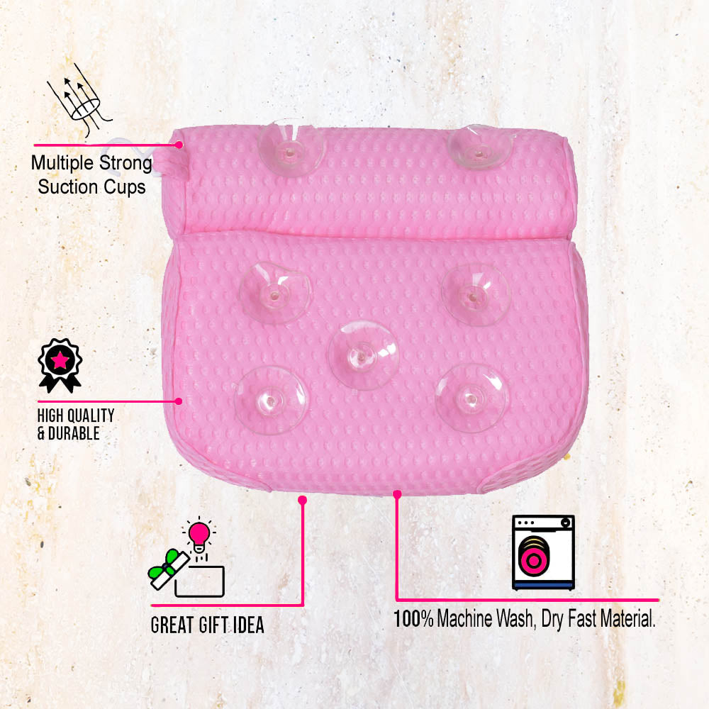 The Oaklyn Rose-Cradle | Orthopedic 4D Mesh Bath Pillow