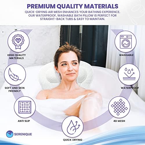 The Oaklyn Cradle | 4D Mesh Orthopedic Bath Pillow