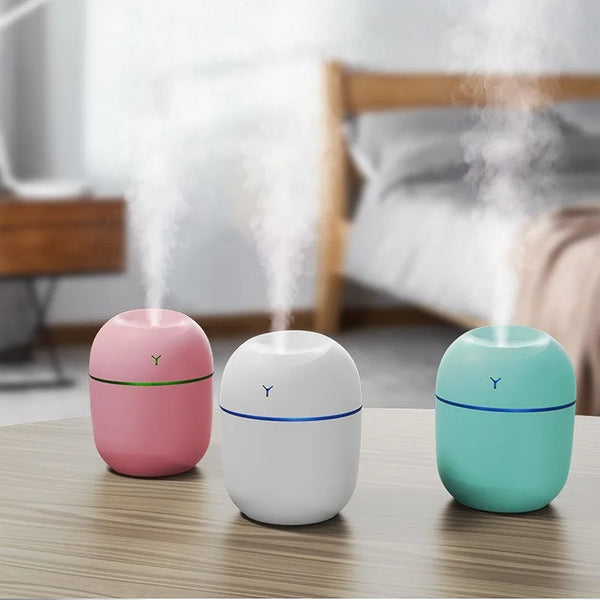 Oaklyn Mini Ultrasonic Humidifier & Aromatherapy Diffuser
