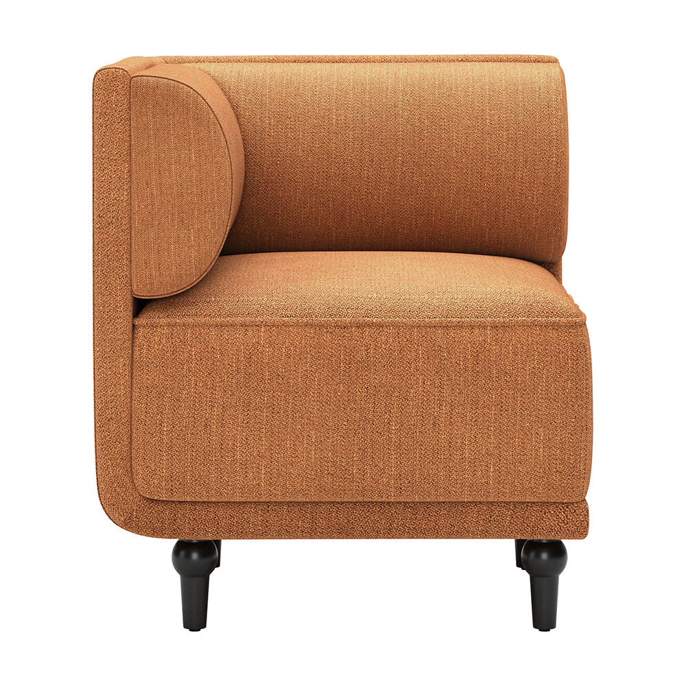 MALBEN CORNER CHAIR BROWN