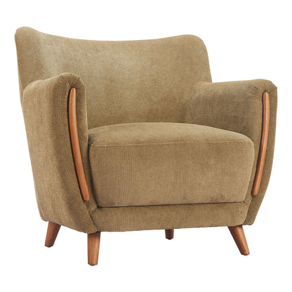 HAKO ACCENT CHAIR OLIVE GREEN