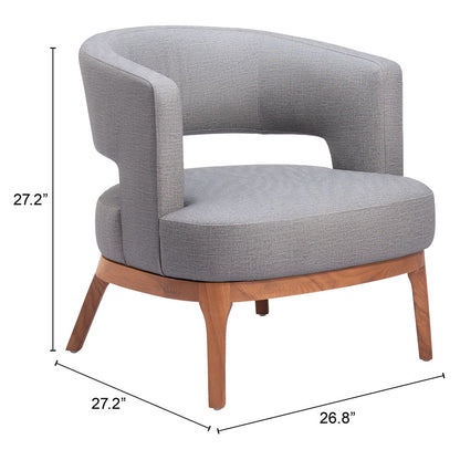 PENRYN ACCENT CHAIR SLATE GRAY
