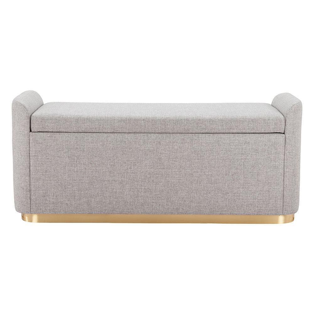 DOBO STORAGE BENCH GRAY