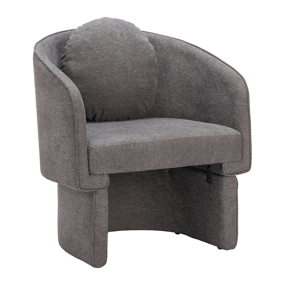 OLYA ACCENT CHAIR TRUFFLE GRAY