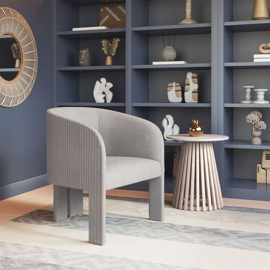 HULL ACCENT CHAIR SLATE GRAY