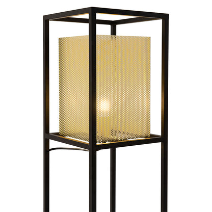 YVES FLOOR LAMP GOLD & BLACK