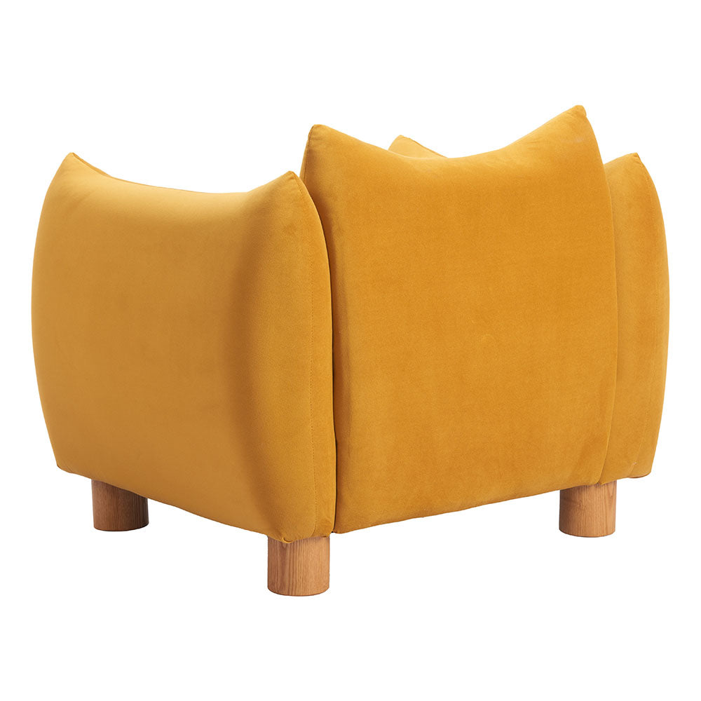 MEIA ACCENT CHAIR MUSTARD