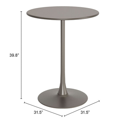 SOLEIL BAR TABLE TAUPE