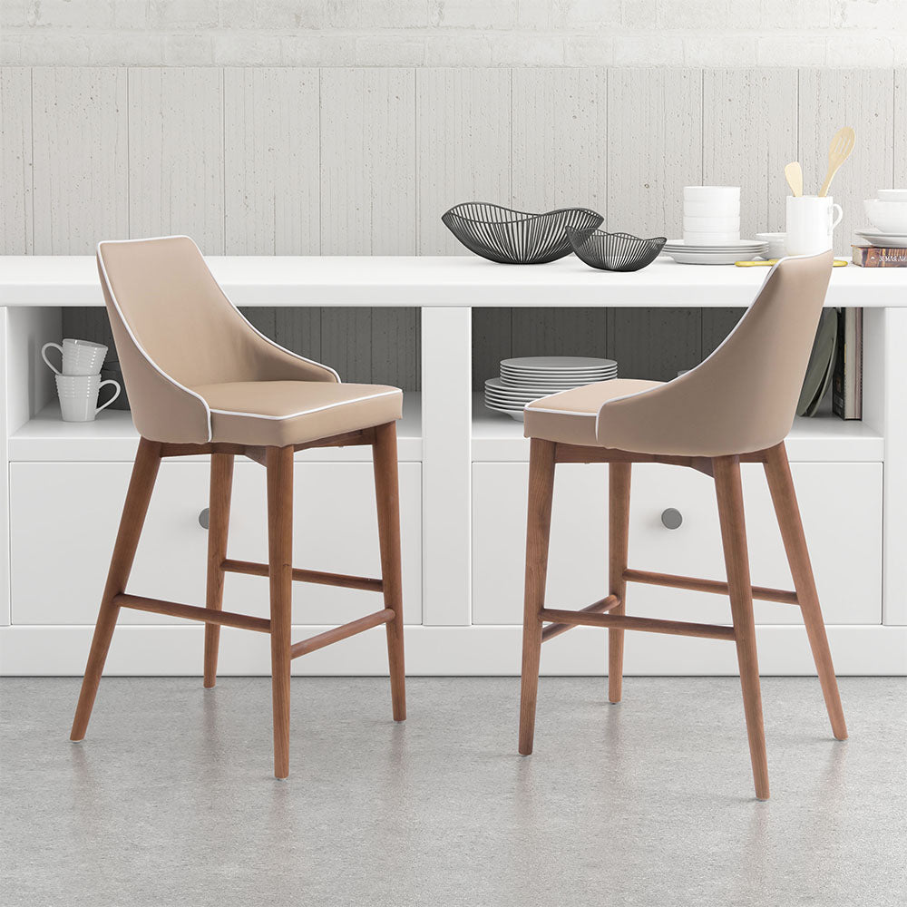MOOR COUNTER STOOL BEIGE