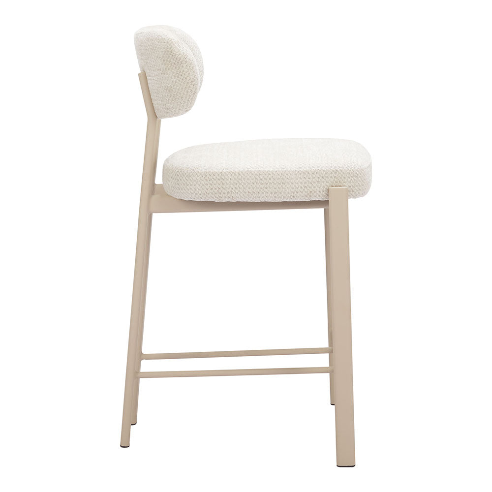 AUREA COUNTER STOOL LIGHT GRAY