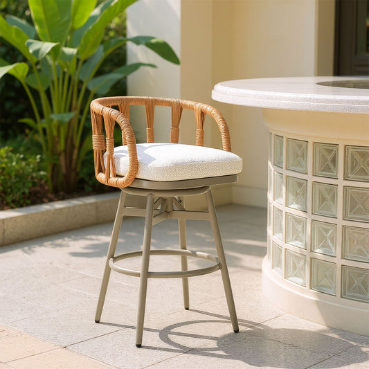 SAFAL SWIVEL BARSTOOL MULTICOLOR