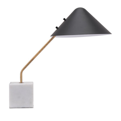 PIKE TABLE LAMP BLACK & WHITE