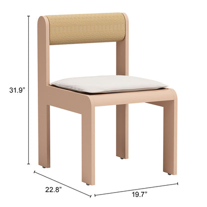 ISLAND DINING CHAIR WHITE