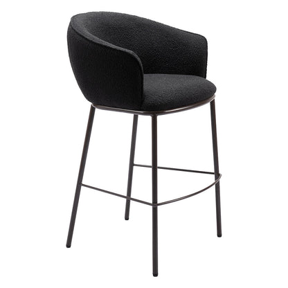 ESSEN BARSTOOL BLACK & BRONZE