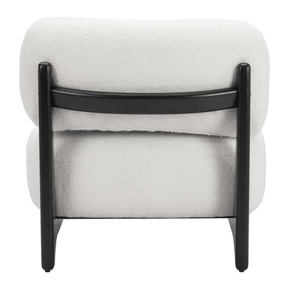 BOMBO ACCENT CHAIR WHITE