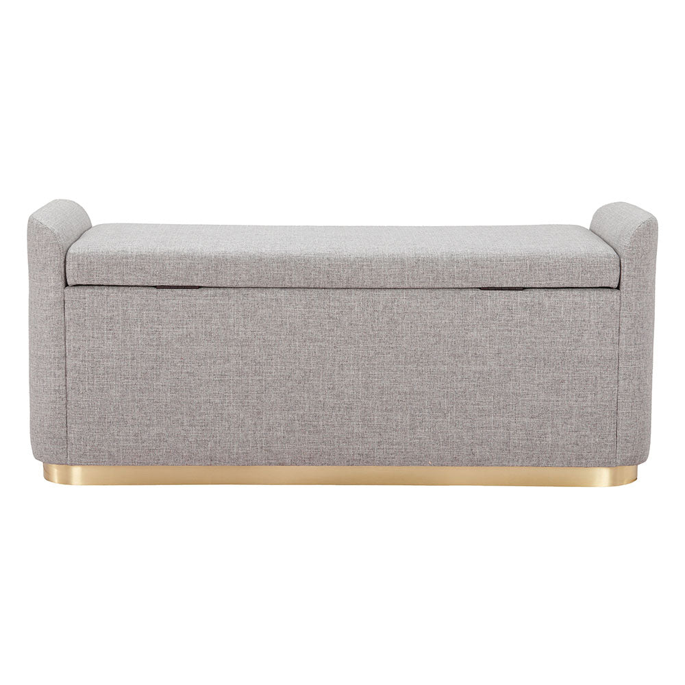 DOBO STORAGE BENCH GRAY