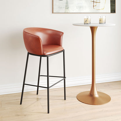 GARSTON BARSTOOL BROWN
