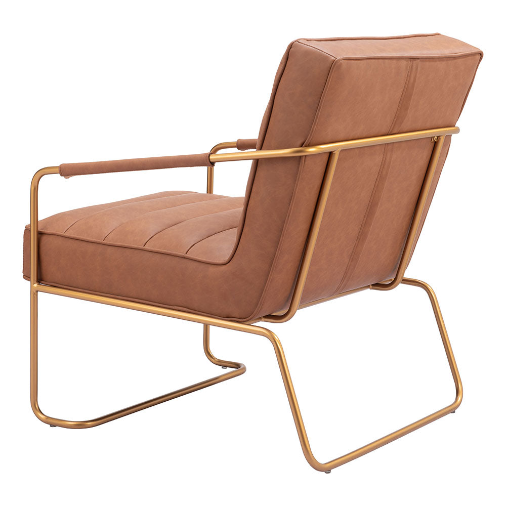 DALLAS ACCENT CHAIR VINTAGE BROWN