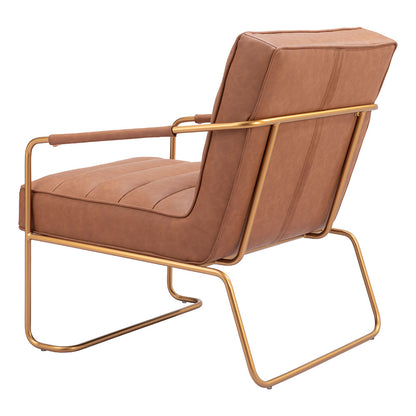 DALLAS ACCENT CHAIR VINTAGE BROWN
