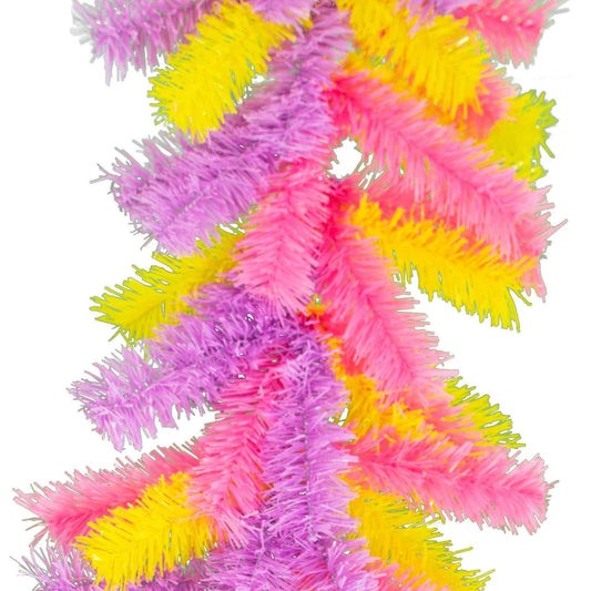 EASTER TINSEL BRUSH GARLAND