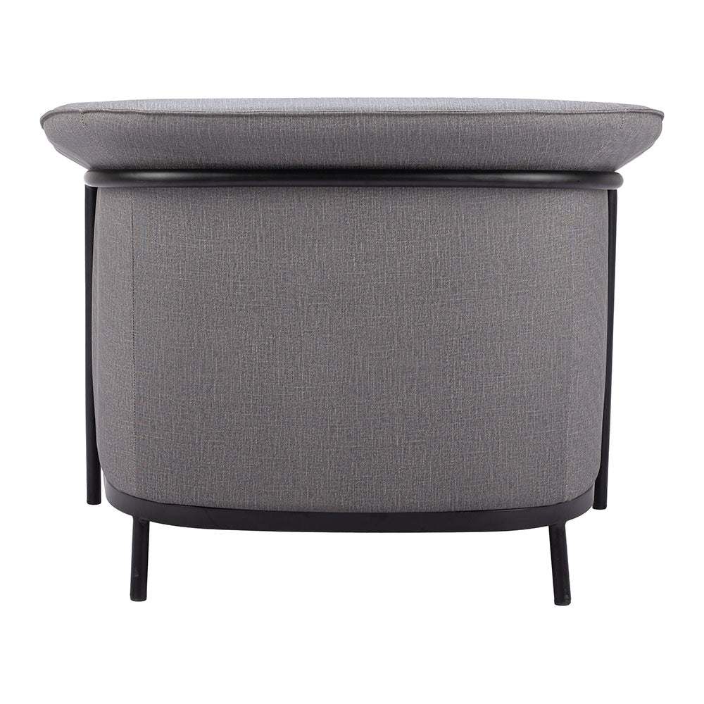 BURRY ACCENT CHAIR SLATE GRAY