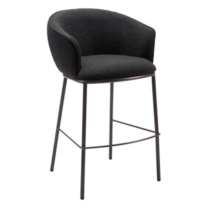 ESSEN BARSTOOL BLACK & BRONZE