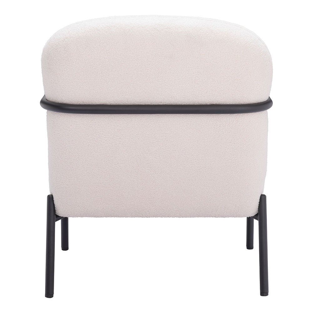 CHICAGO ACCENT CHAIR LVORY