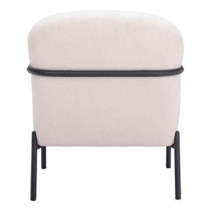 CHICAGO ACCENT CHAIR LVORY