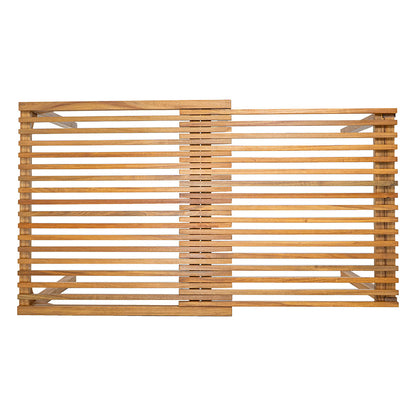 RIVIERA EXTENDABLE DINING TABLE NATURAL