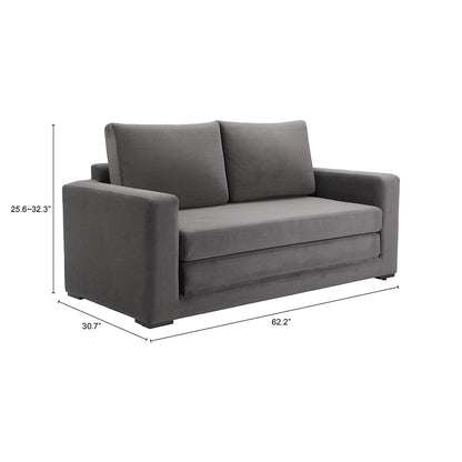 JIDE SLEEPER SOFA GRAY