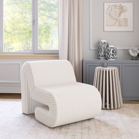 OPAM ACCENT CHAIR WHITE