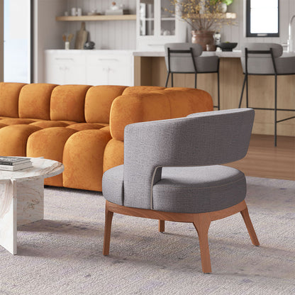 PENRYN ACCENT CHAIR SLATE GRAY