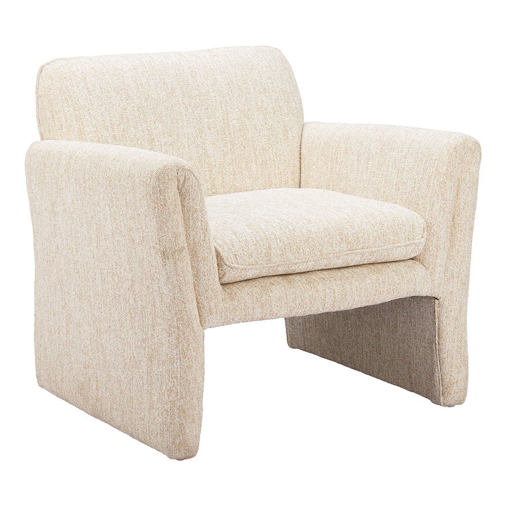 DOBRA ACCENT CHAIR OATMEAL BEIGE