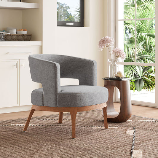 PENRYN ACCENT CHAIR SLATE GRAY