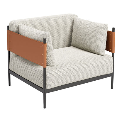 STIRBE ARMCHAIR GRAY