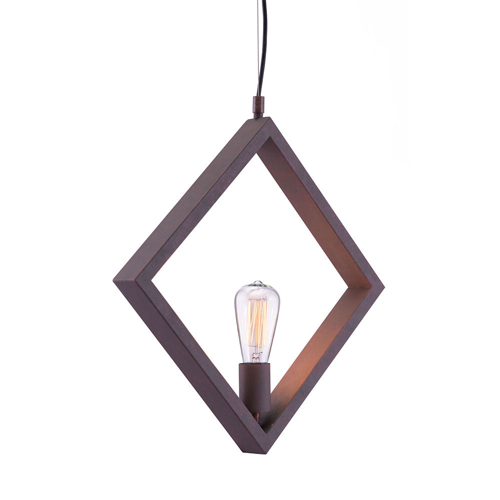 ROTORURA CEILING LAMP RUST