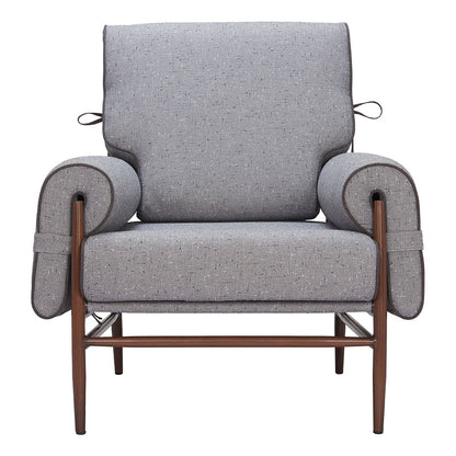 KLEM ACCENT CHAIR GRAY