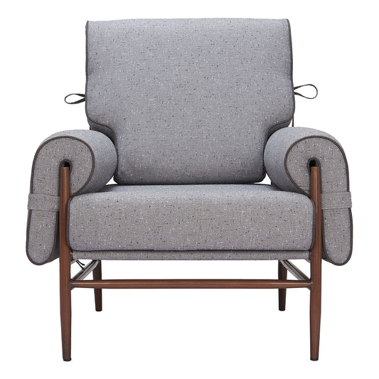 KLEM ACCENT CHAIR GRAY