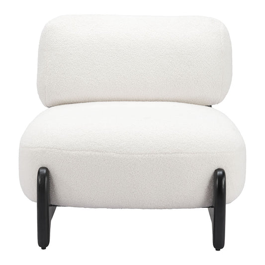 BOMBO ACCENT CHAIR WHITE