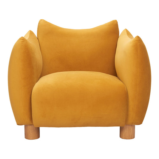MEIA ACCENT CHAIR MUSTARD